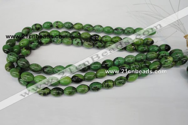 CAU48 15.5 inches 10*14mm rice Australia chrysoprase beads wholesale