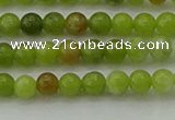 CAU500 15.5 inches 4mm round Chinese chrysoprase beads wholesale