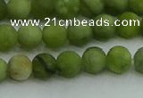 CAU511 15.5 inches 6mm round matte Chinese chrysoprase beads