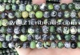 CAU523 15.5 inches 8mm - 8.5mm round Chinese chrysoprase beads