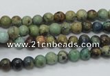 CAZ07 15.5 inches 6mm round natural azurite gemstone beads