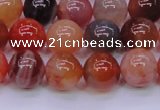 CBC404 15.5 inches 12mm A grade round orange chalcedony beads