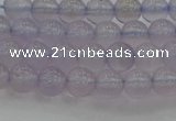 CBC430 15.5 inches 6mm round purple chalcedony beads wholesale