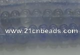 CBC441 15.5 inches 5*8mm rondelle blue chalcedony beads