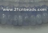 CBC446 15.5 inches 5*8mm faceted rondelle blue chalcedony beads