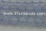 CBC451 15.5 inches 6mm round blue chalcedony beads wholesale