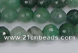 CBC701 15.5 inches 6mm faceted round African green chalcedony beads