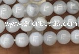 CBC710 15.5 inches 4mm round blue chalcedony beads wholesale