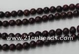 CBD150 15.5 inches 4mm round Chinese brecciated jasper beads