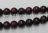 CBD152 15.5 inches 8mm round Chinese brecciated jasper beads