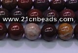 CBD303 15.5 inches 10mm round brecciated jasper beads wholesale
