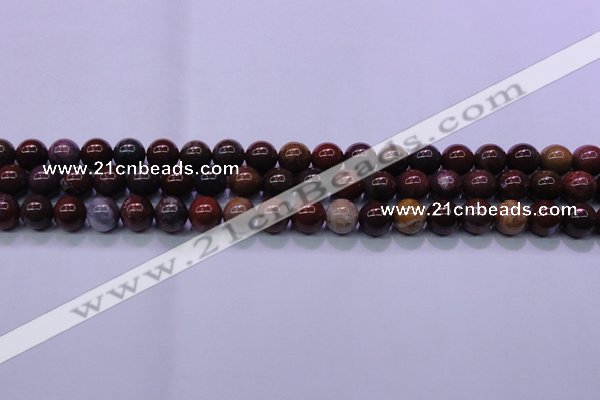 CBD303 15.5 inches 10mm round brecciated jasper beads wholesale