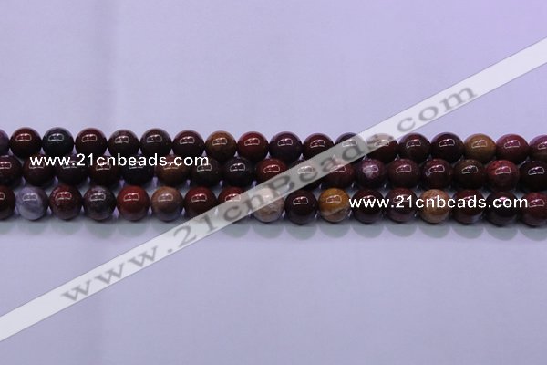 CBD304 15.5 inches 12mm round brecciated jasper beads wholesale