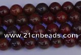 CBD350 15.5 inches 4mm round poppy jasper beads wholesale