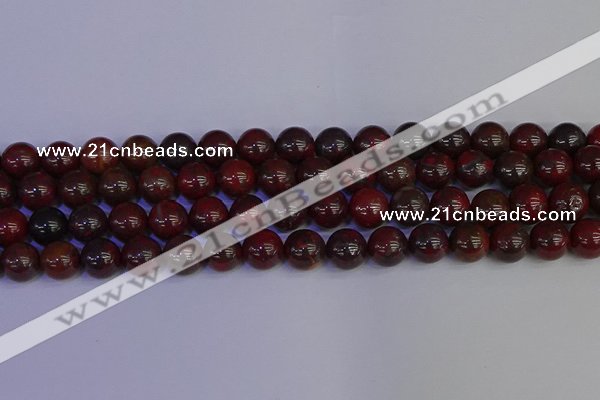 CBD354 15.5 inches 12mm round poppy jasper beads wholesale