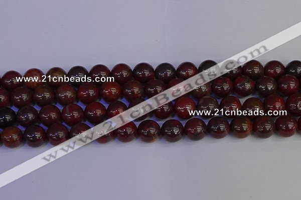 CBD355 15.5 inches 14mm round poppy jasper beads wholesale