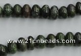 CBG04 15.5 inches 6*10mm rondelle bronze green gemstone beads