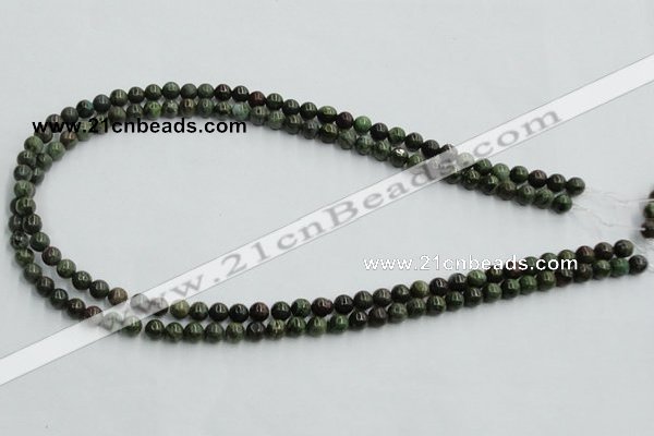 CBG22 15.5 inches 4mm round bronze green gemstone beads wholesale