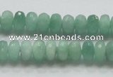 CBJ02 15.5 inches 6*10mm faceted rondelle jade beads wholesale