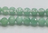 CBJ06 15.5 inches 8mm faceted round jade beads wholesale