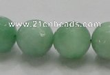 CBJ10 15.5 inches 18mm faceted round jade beads wholesale