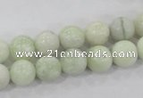 CBJ204 15.5 inches 10mm round butter jade beads wholesale