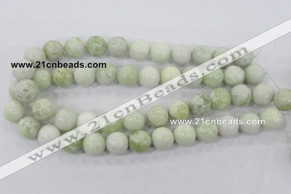 CBJ207 15.5 inches 16mm round butter jade beads wholesale