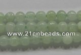 CBJ306 15.5 inches 3mm round A grade natural jade beads