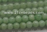 CBJ307 15.5 inches 4mm round A grade natural jade beads