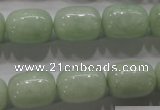 CBJ321 15.5 inches 12*16mm drum A grade natural jade beads