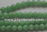 CBJ342 15.5 inches 6mm round AAA grade natural jade beads