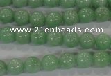CBJ343 15.5 inches 8mm round AAA grade natural jade beads
