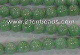 CBJ343 15.5 inches 8mm round AAA grade natural jade beads