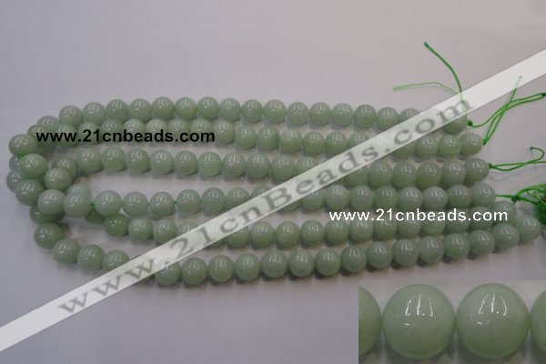 CBJ403 15.5 inches 10mm round natural jade beads wholesale