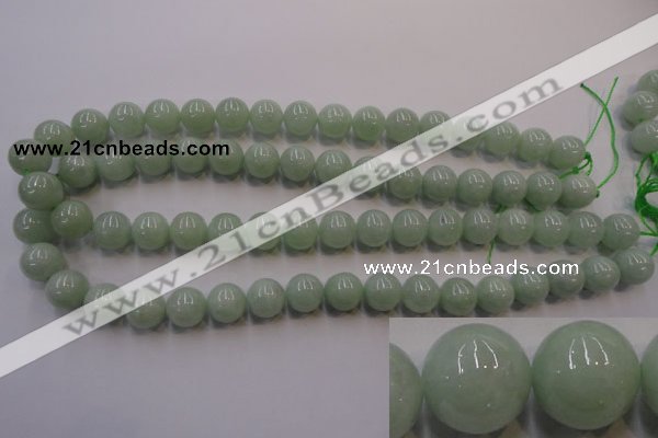 CBJ404 15.5 inches 12mm round natural jade beads wholesale