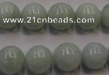 CBJ405 15.5 inches 14mm round natural jade beads wholesale