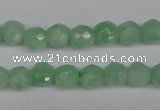 CBJ46 15.5 inches 4mm faceted round jade beads wholesale