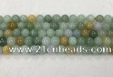 CBJ627 15.5 inches 8mm round jade beads wholesale