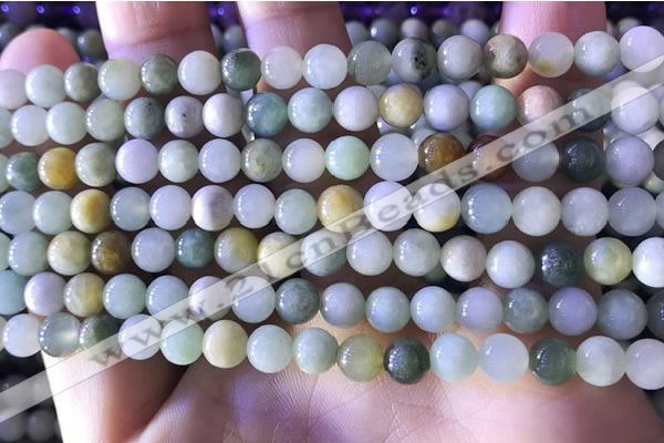 CBJ671 15.5 inches 6mm round jade beads wholesale