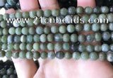 CBJ701 15.5 inches 6mm round green jade beads wholesale