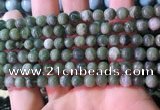 CBJ706 15.5 inches 6mm round green jade beads wholesale