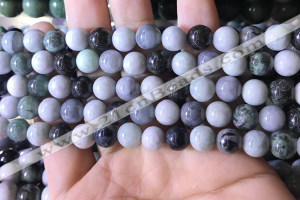 CBJ722 15.5 inches 8mm round jade gemstone beads wholesale