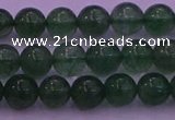 CBQ421 15.5 inches 6mm round green strawberry quartz beads