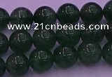 CBQ423 15.5 inches 8mm round green strawberry quartz beads