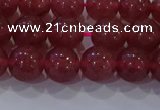 CBQ622 15.5 inches 8mm round strawberry quartz beads wholesale