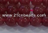 CBQ623 15.5 inches 10mm round strawberry quartz beads wholesale