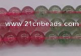 CBQ651 15.5 inches 6mm round mixed strawberry quartz beads