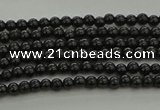 CBS538 15.5 inches 2mm round black spinel beads wholesale