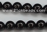 CBS553 15.5 inches 10mm round AA grade black spinel beads