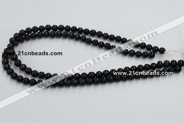 CBT01 16 inches 8mm round natural biotite beads wholesale